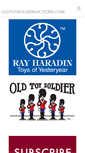 Mobile Screenshot of oldtoysoldierauctions.com